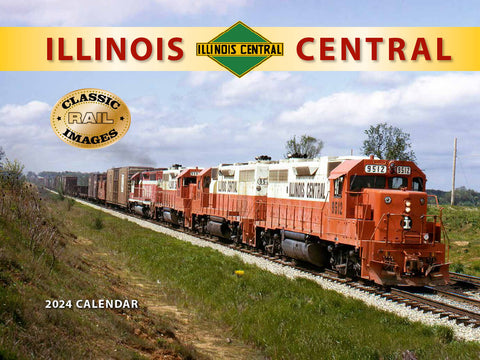 Illinois Central Railroad 2024 Calendar