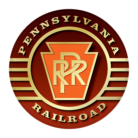 Pennsylvania Railroad Round Magnet