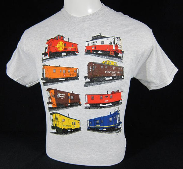 Caboose TShirt Schrader's Railroad Catalog