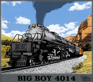 big boy locomotive t shirt