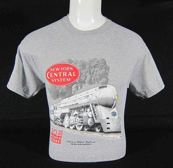 New York Central 20th Century Limited Steam TShirt