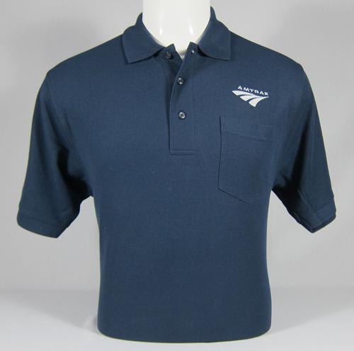 Amtrak Travelmark Polo Shirt - Schrader's Railroad Catalog