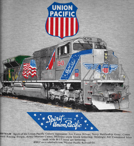 Spirit of the Union Pacific Tee Adult