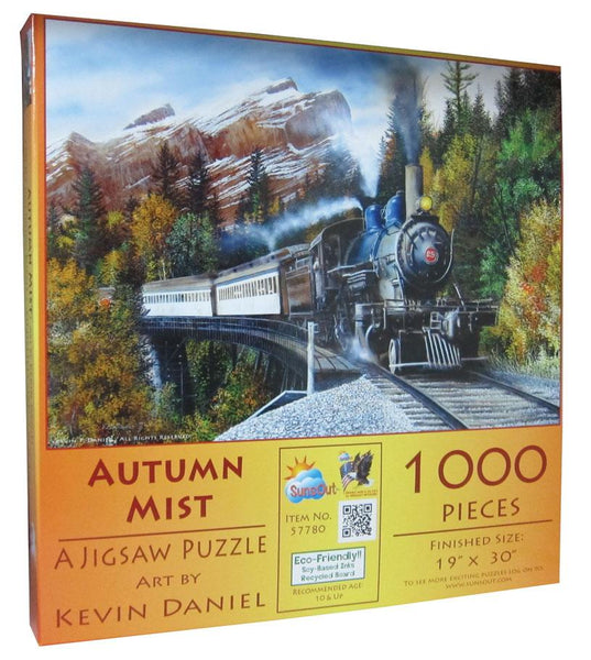 Autumn Mist Puzzle Schrader's Railroad Catalog