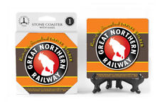 Great Northern Railway Logo Absorbent Ceramic Stone Coaster