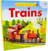 Trains Usborne Lift and Look Book