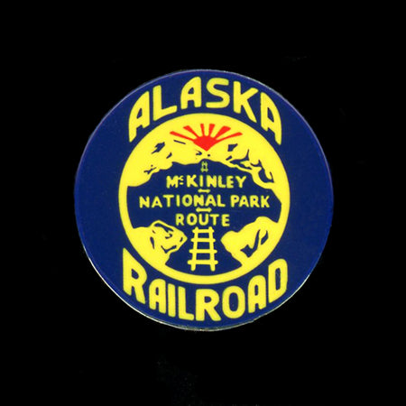 Alaska Railroad Pin