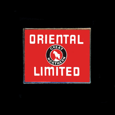 Oriental Limited Railroad Pin