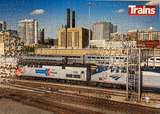 Amtrak Arriving at Chicago Puzzle