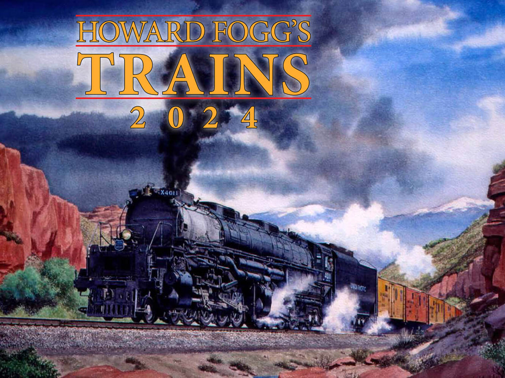 Howard Fogg's Trains 2024 Calendar Railroad Catalog