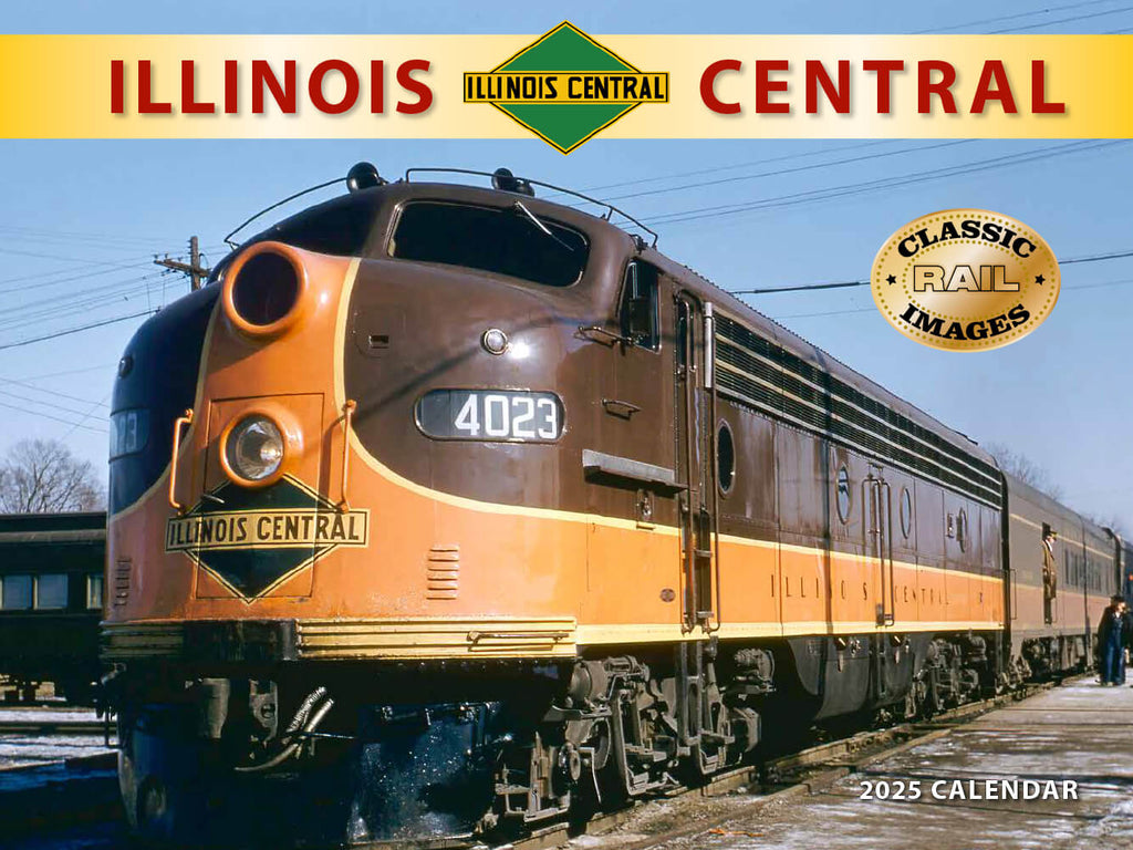 Tidemark Illinois Central Railroad 2025 Calendar