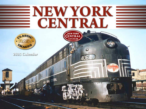 Tidemark New York Central Railroad 2025 Calendar