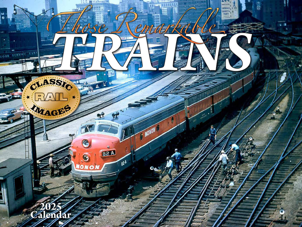 Tidemark Those Remarkable Trains 2025 Calendar