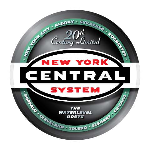New York Central Cigar Band Round Magnet