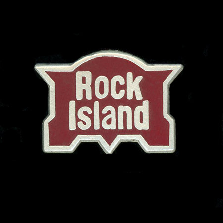Rock Island Railroad Pin