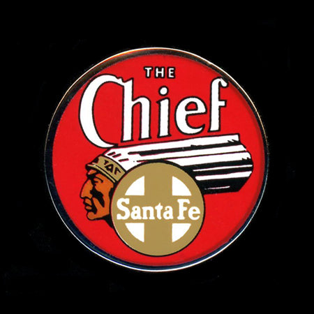 The Chief (Santa Fe) Railroad Pin