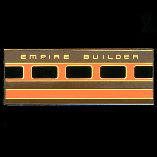 Empire Builder Railroad Pin