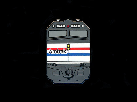 Amtrak F40PH Locomotive Pin