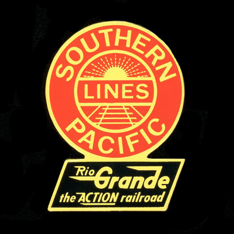 Southern Pacific/Rio Grande Railroad Pin