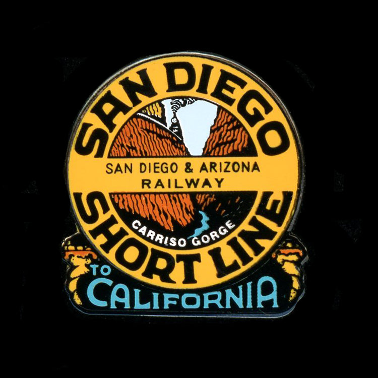 San Diego Shortline Railroad Pin