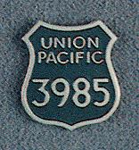 Union Pacific 3985 Railroad Pin