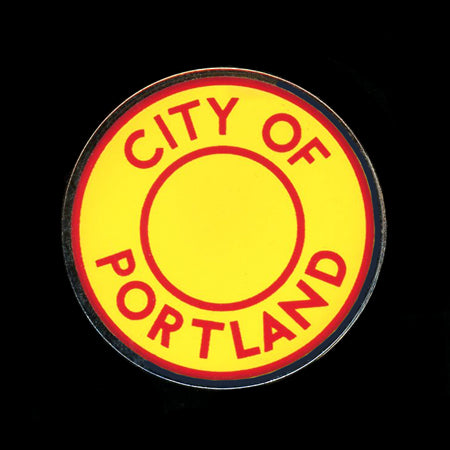 City of Portland Railroad Pin