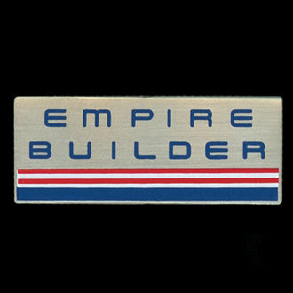Empire Builder- Red/White/Blue-Railroad Pin