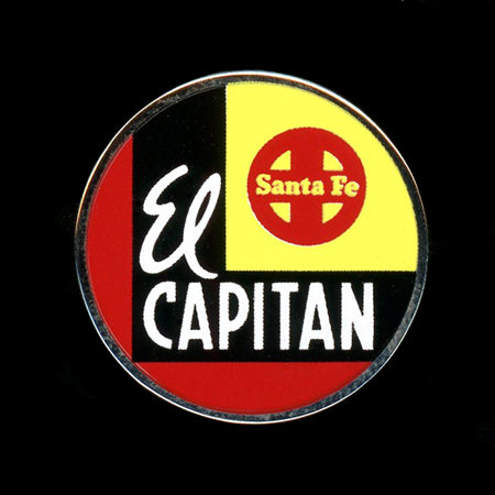 El Capitan Santa Fe Railroad Pin