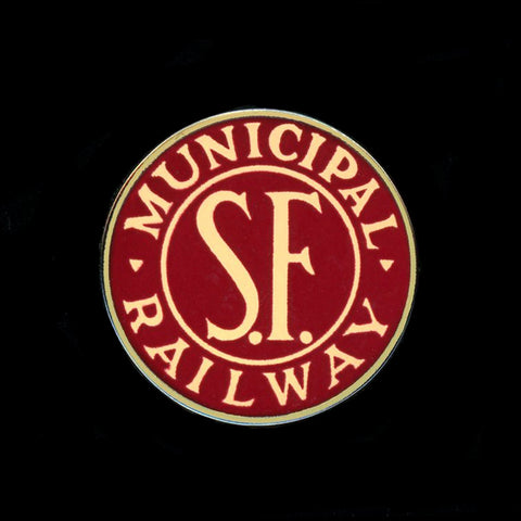 San Francisco Municipal Railroad Pin