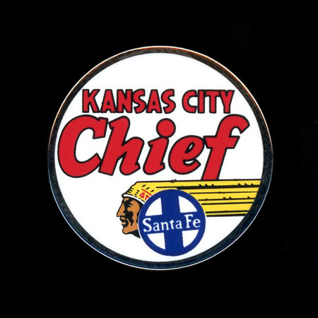 Kansas City Chief Railroad Pin