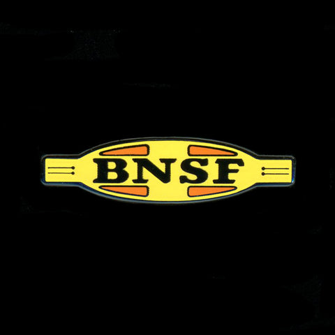 BNSF Warbonnet Logo Railroad Pin