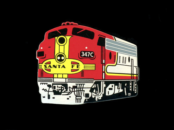 Santa Fe 347C Railroad Pin