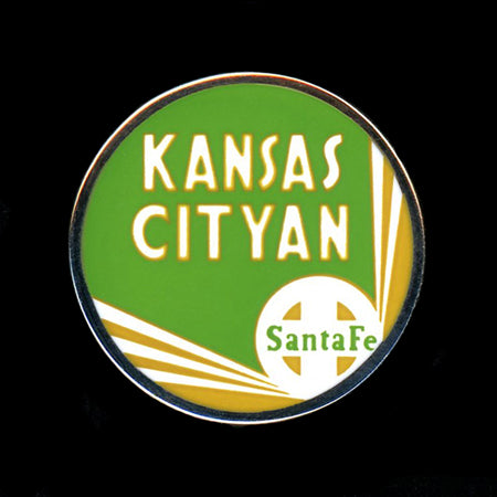 Kansas Cityan Railroad Pin