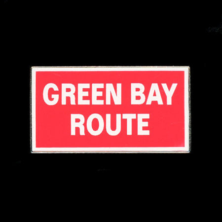 Green Bay Route Pin