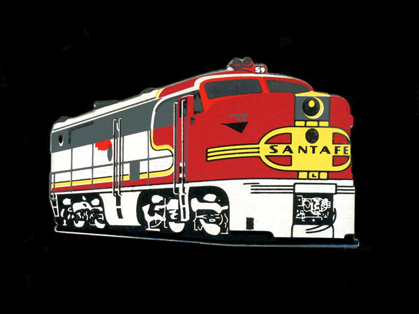 Santa Fe PA 59L Locomotive Pin
