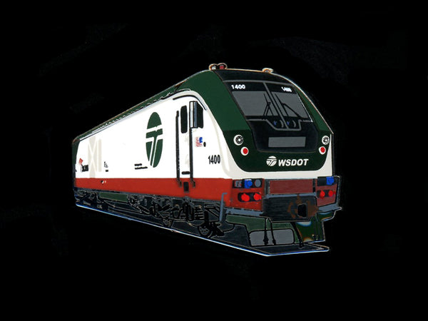 Amtrak Cascades Charger Locomotive Pin