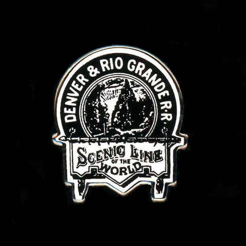 Denver & Rio Grande Railroad Scenic Route Pin