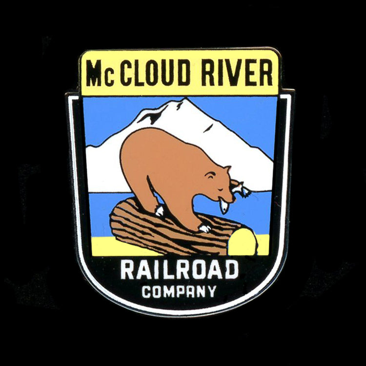 McCloud River Railroad Company Pin