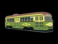 San Diego PCC Car #525 Pin