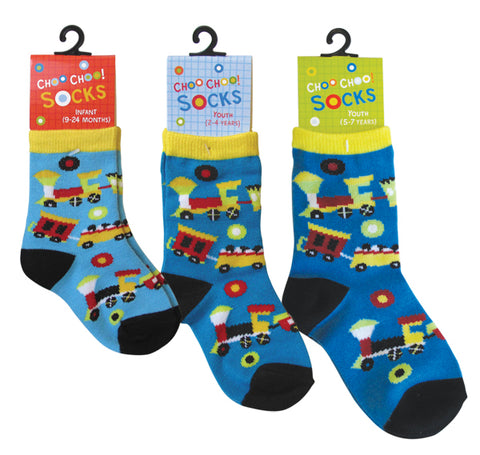 Choo Choo Children's Train Socks
