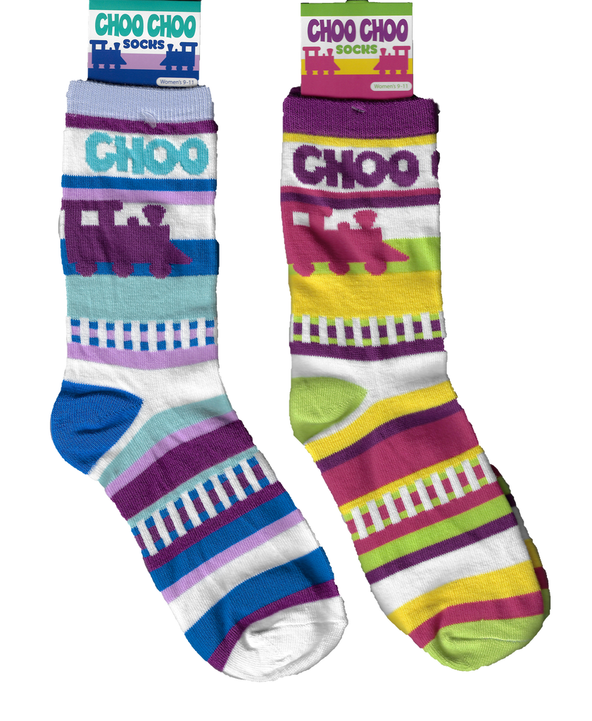 Adult Choo-Choo Socks