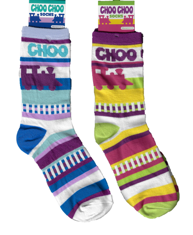 Adult Choo-Choo Socks