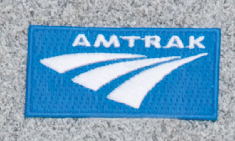 New Amtrak Railroad Logo Patch