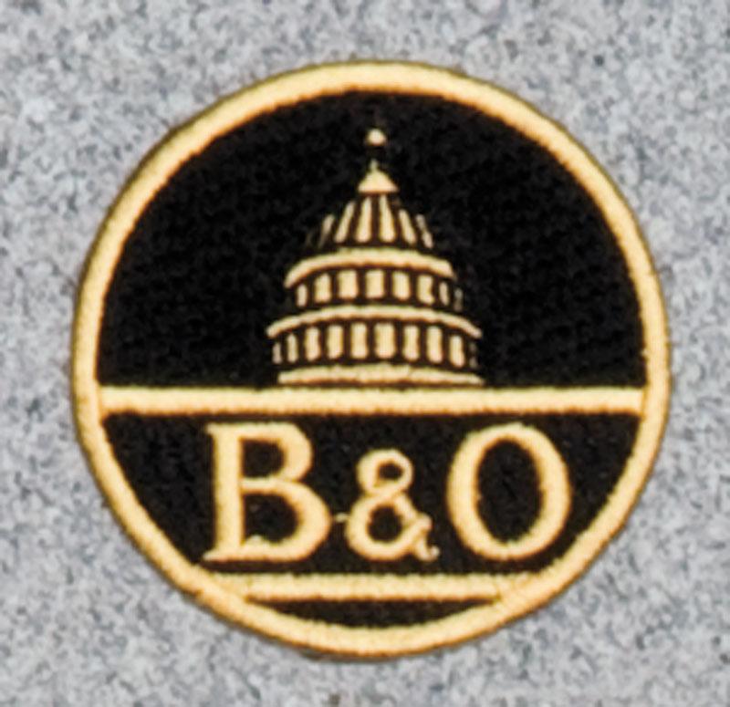 Baltimore & Ohio Railroad Logo Patch