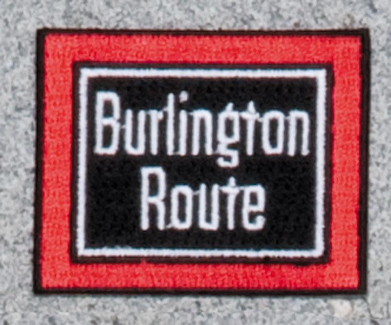 Burlington Route Railroad Logo Patch