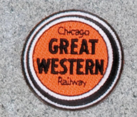 Chicago Great Western Railroad Logo Patch