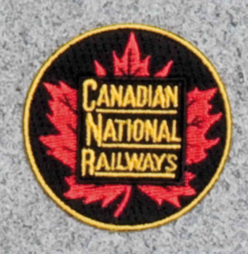 Canadian National-Leaf Railroad Logo Patch