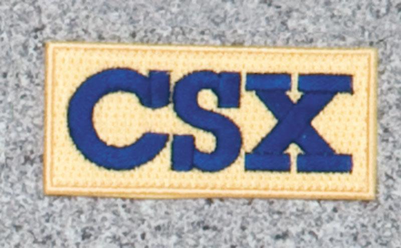 CSX Transportation Railroad Logo Patch