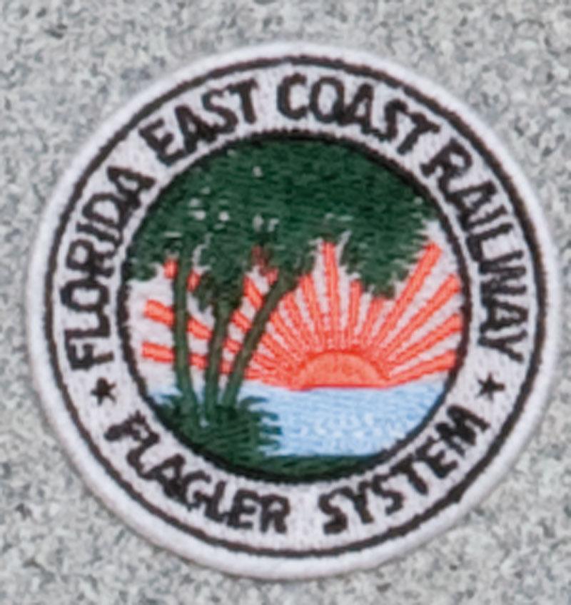 Florida East Coast Railroad Logo Patch