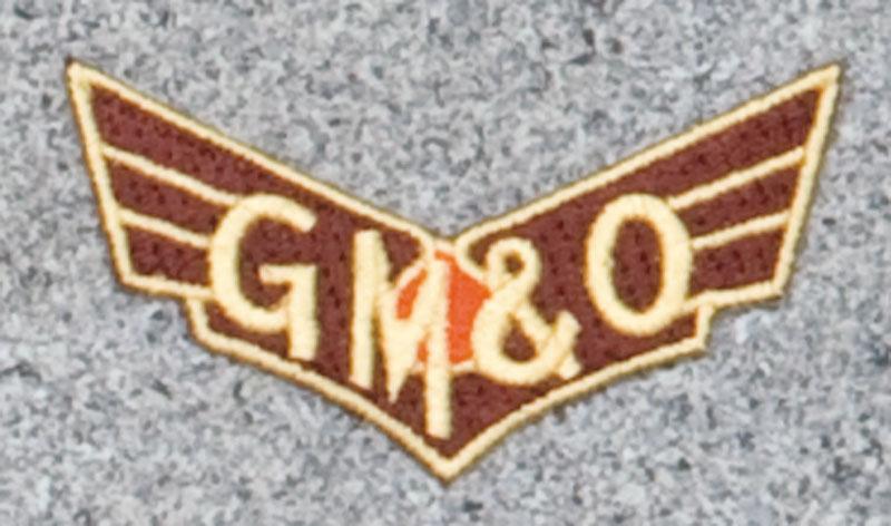 Gulf Mobile Ohio Railroad Logo Patch